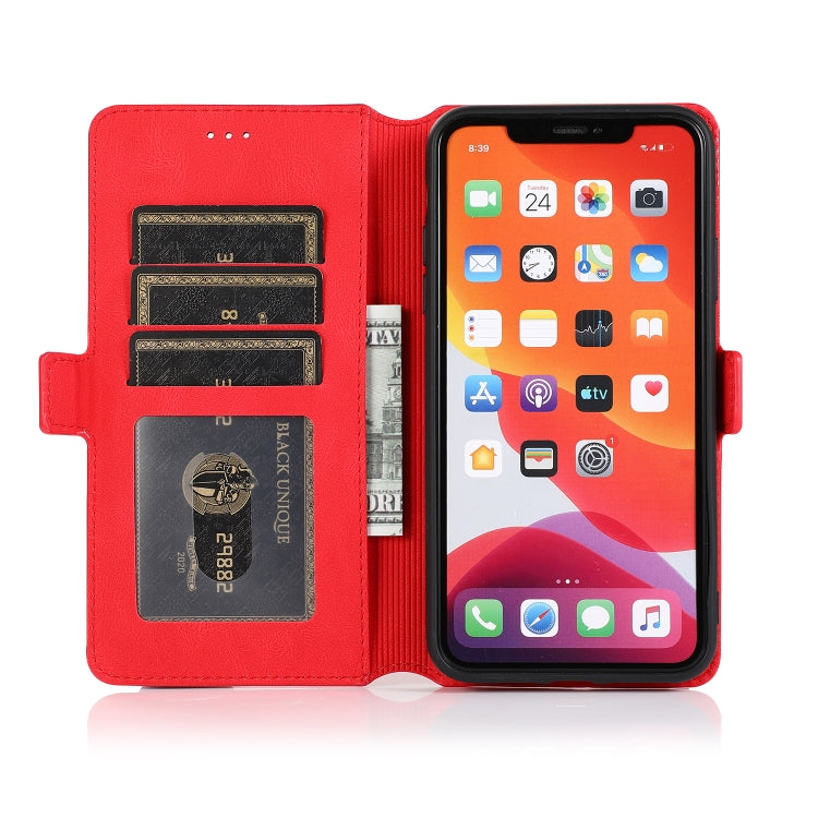 For iPhone 11 Pro Max Retro Magnetic Closing Clasp Horizontal Flip Leather Case with Holder & Card Slots & Photo Frame & Wallet