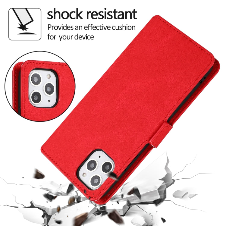 For iPhone 11 Pro Max Retro Magnetic Closing Clasp Horizontal Flip Leather Case with Holder & Card Slots & Photo Frame & Wallet