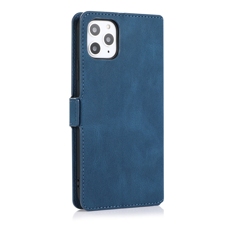 For iPhone 11 Pro Max Retro Magnetic Closing Clasp Horizontal Flip Leather Case with Holder & Card Slots & Photo Frame & Wallet