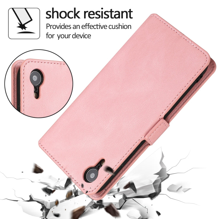 For iPhone XR Retro Magnetic Closing Clasp Horizontal Flip Leather Case with Holder & Card Slots & Photo Frame & Wallet