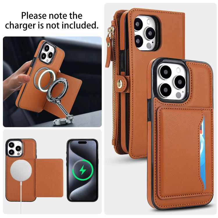 For iPhone 12 Pro Multifunctional Wallet Detachable Leather Phone Case with Lanyard