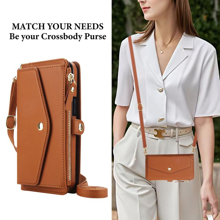 For iPhone 11 Multifunctional Wallet Detachable Leather Phone Case with Lanyard