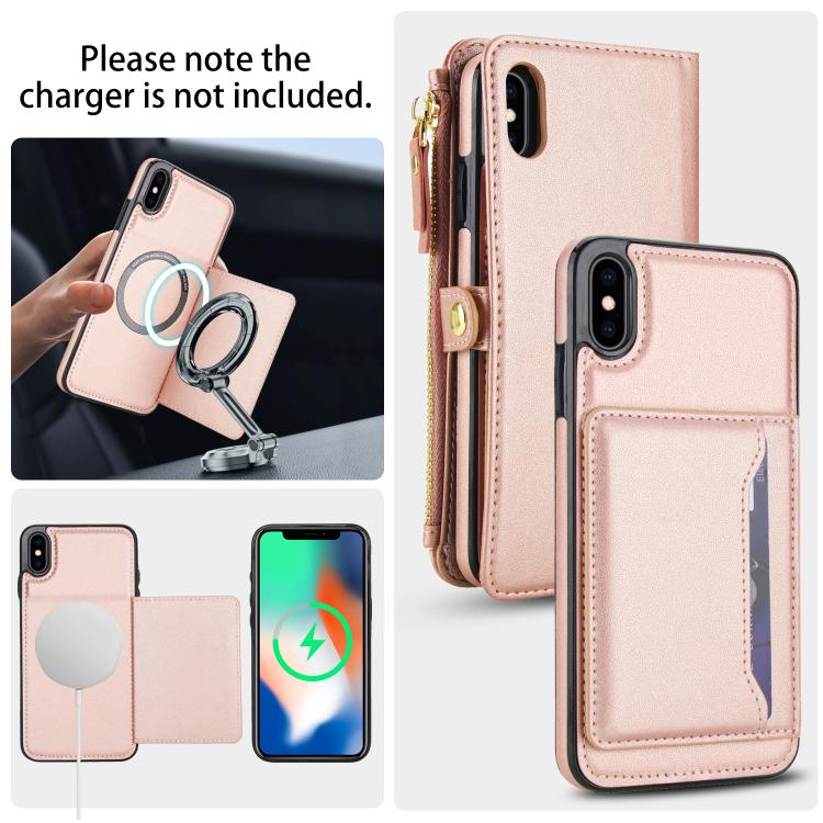For iPhone XS / X Multifunctional Wallet Detachable Leather Phone Case with Lanyard