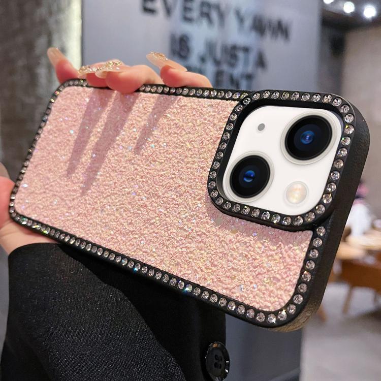 For iPhone 13 Diamond Glitter Shiny Surface TPU Phone Case