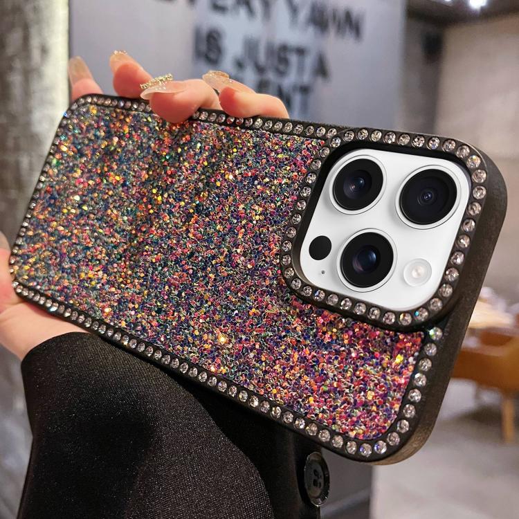 For iPhone 13 Pro Diamond Glitter Shiny Surface TPU Phone Case