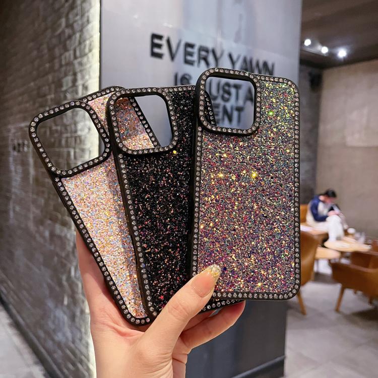For iPhone 11 Diamond Glitter Shiny Surface TPU Phone Case