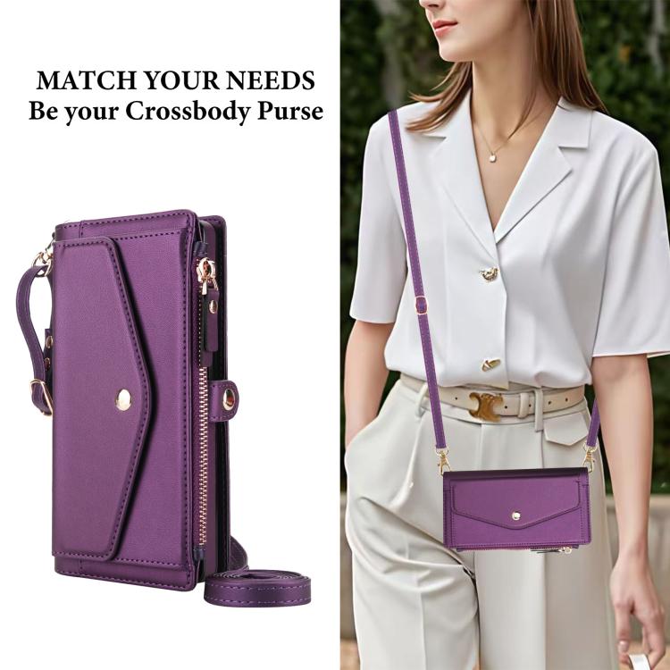 For Samsung Galaxy S24 Ultra 5G Multifunctional Wallet Detachable Leather Phone Case with Lanyard