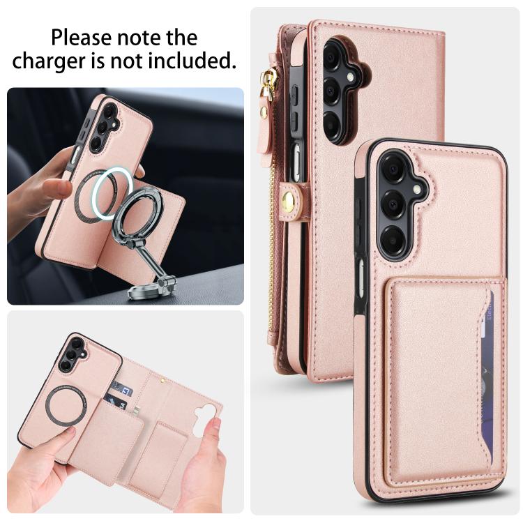 For Samsung Galaxy S23+ 5G Multifunctional Wallet Detachable Leather Phone Case with Lanyard