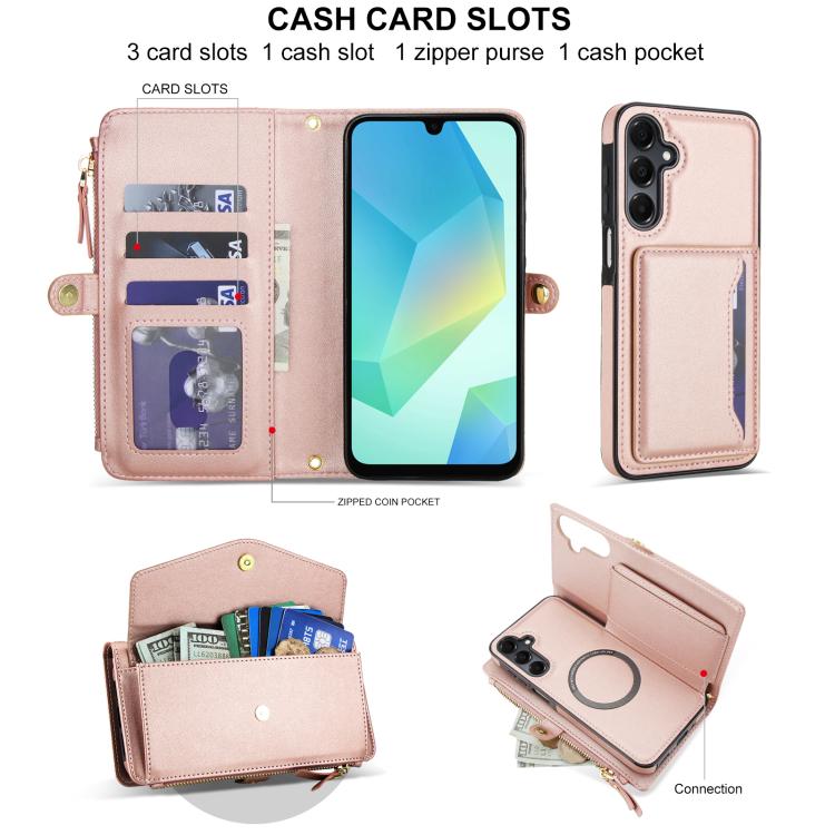 For Samsung Galaxy S23+ 5G Multifunctional Wallet Detachable Leather Phone Case with Lanyard