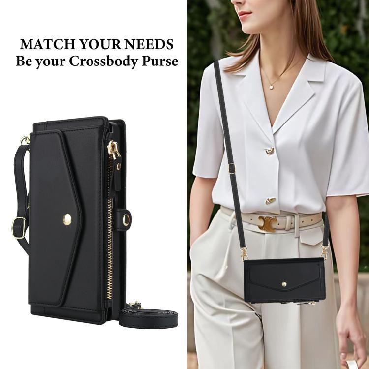 For Samsung Galaxy S21 Ultra 5G Multifunctional Wallet Detachable Leather Phone Case with Lanyard
