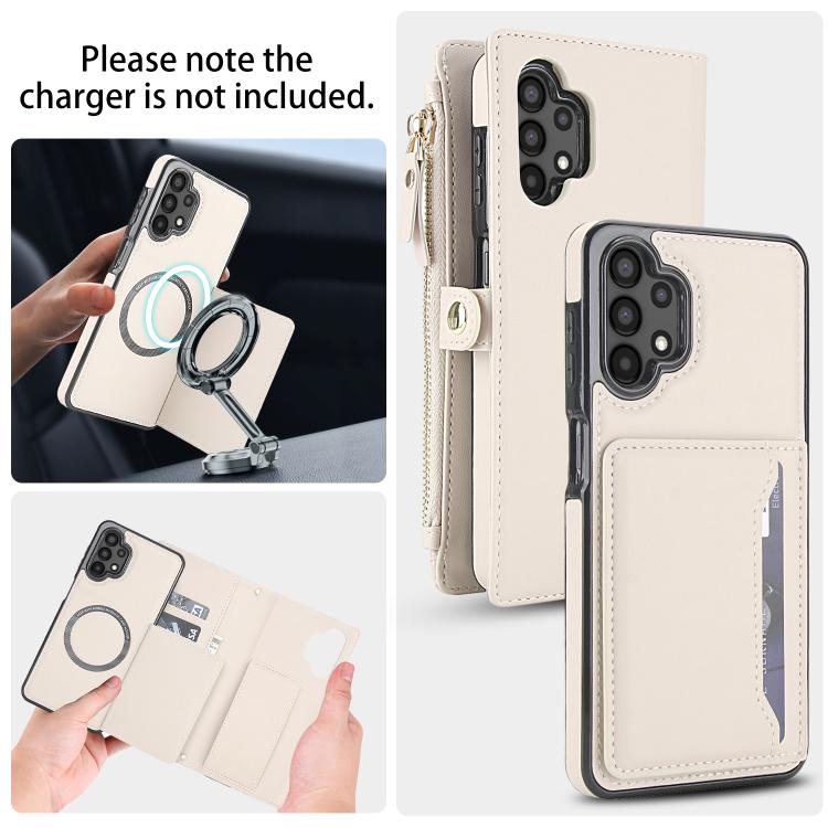 For Samsung Galaxy A13 4G / 5G Multifunctional Wallet Detachable Leather Phone Case with Lanyard
