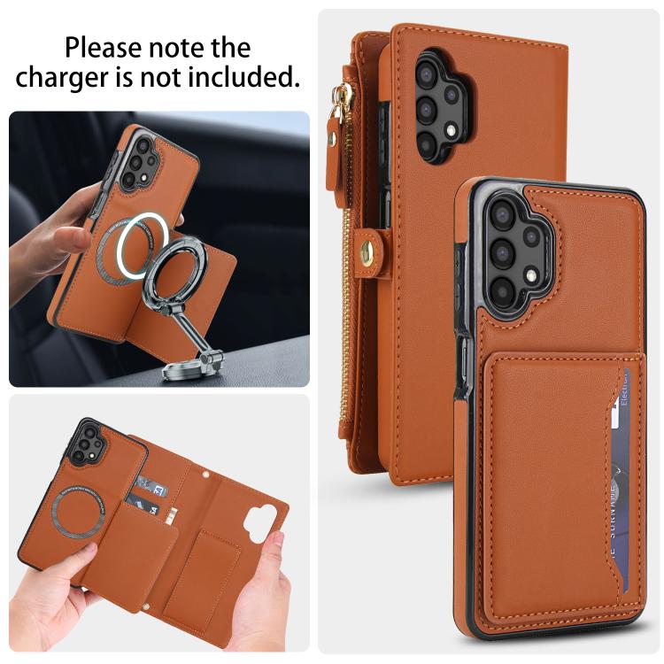 For Samsung Galaxy A13 4G / 5G Multifunctional Wallet Detachable Leather Phone Case with Lanyard