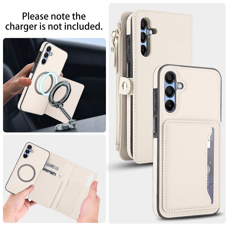 For Samsung Galaxy A35 5G Multifunctional Wallet Detachable Leather Phone Case with Lanyard