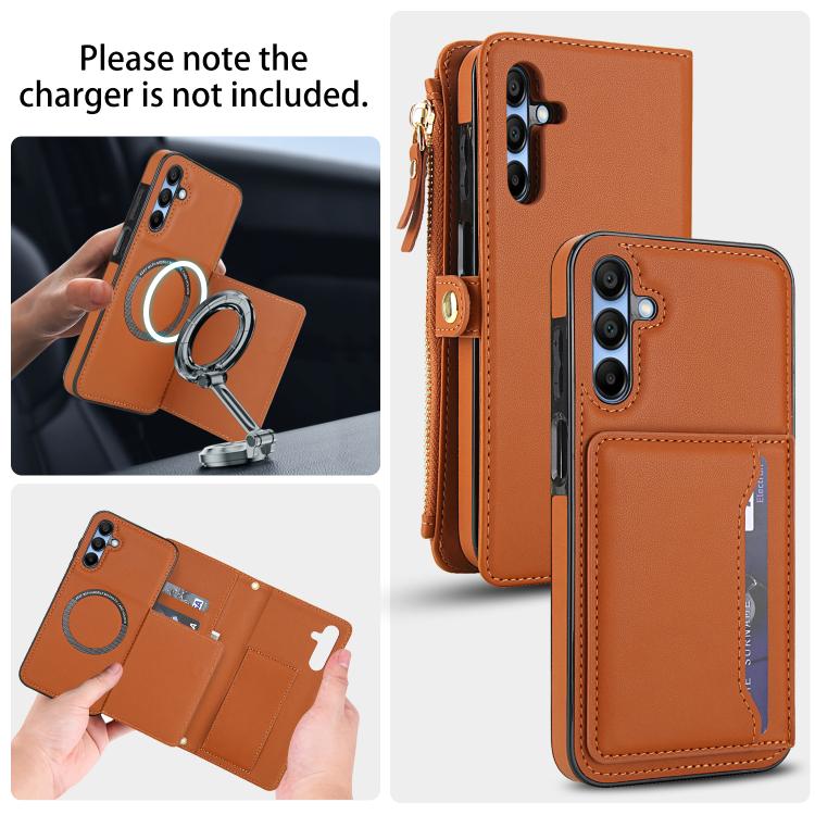 For Samsung Galaxy A35 5G Multifunctional Wallet Detachable Leather Phone Case with Lanyard