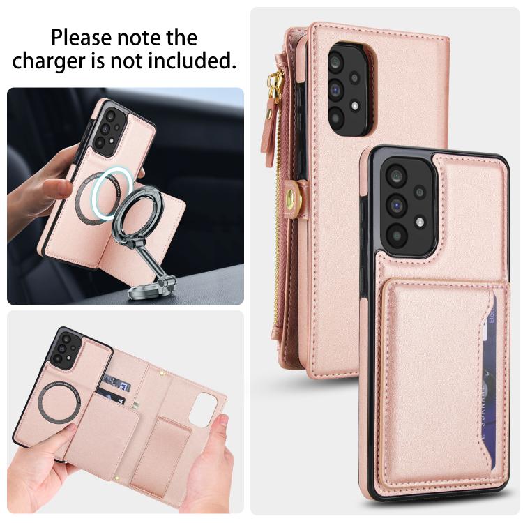 For Samsung Galaxy A53 5G Multifunctional Wallet Detachable Leather Phone Case with Lanyard
