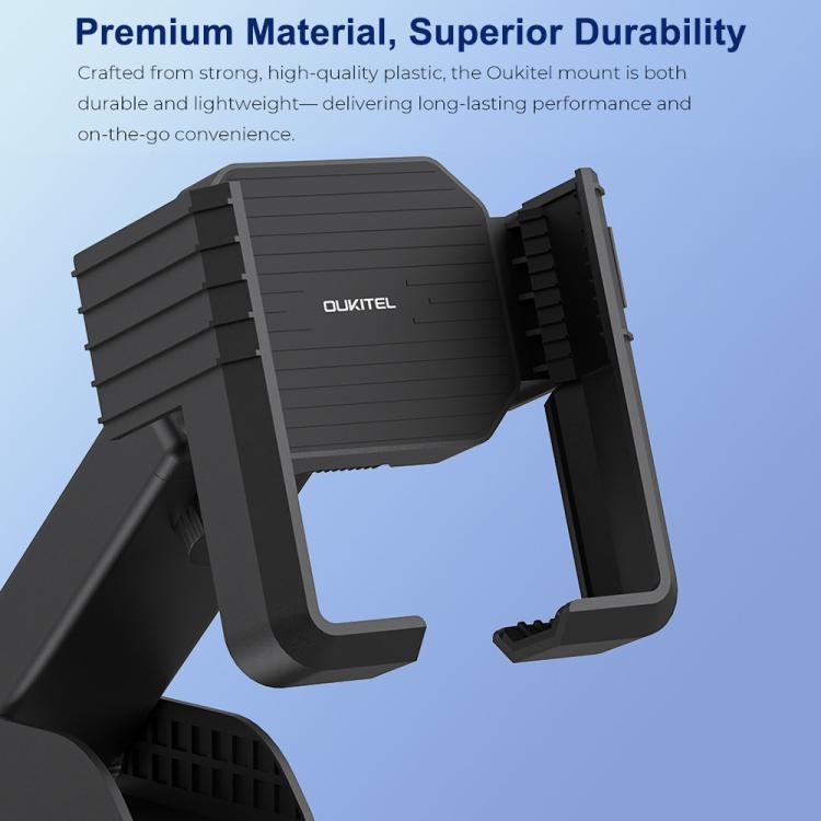 OUKITEL 360 Degree Rotating Adjustable Bicycle Phone Mount Holder - Black