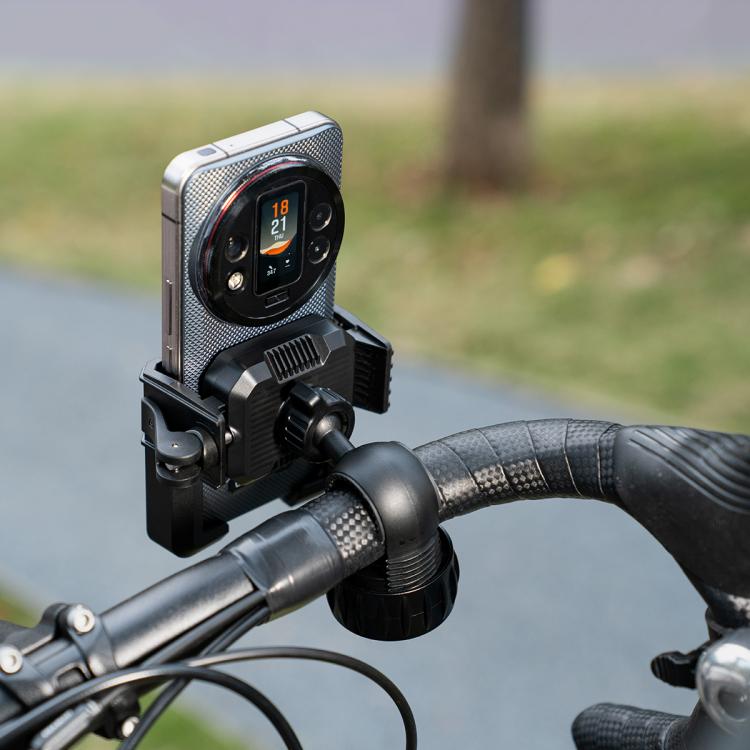 OUKITEL 360 Degree Rotating Adjustable Bicycle Phone Mount Holder - Black