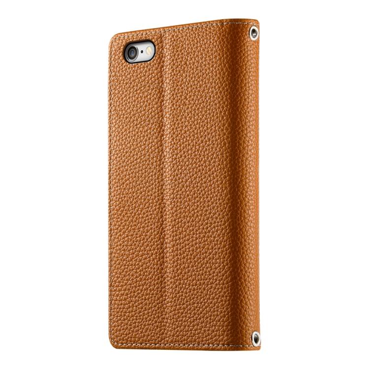For iPhone 8 Plus / 7 Plus Stitching Multi-card Zipper Wallet Leather Phone Case with Short Strap