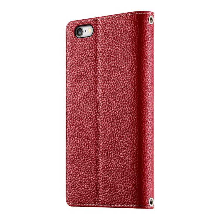 For iPhone 8 Plus / 7 Plus Stitching Multi-card Zipper Wallet Leather Phone Case with Short Strap