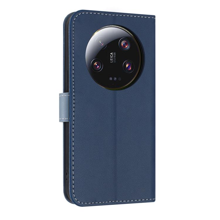 For Xiaomi 13 Ultra Metal Bow Leather Phone Case with Hand Strap