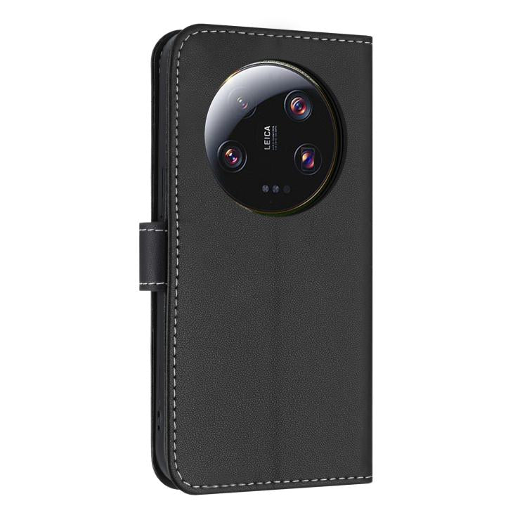 For Xiaomi 13 Ultra Metal Bow Leather Phone Case with Hand Strap