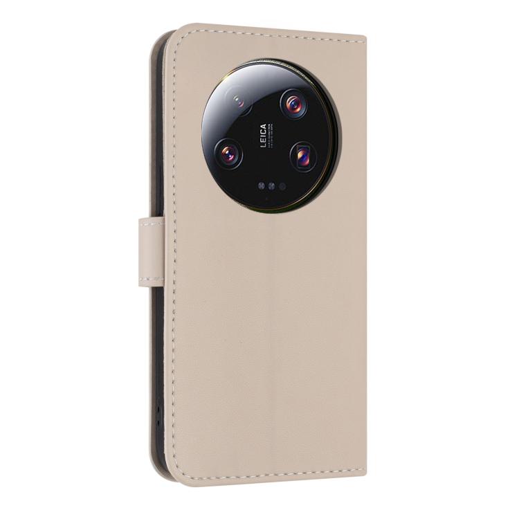 For Xiaomi 13 Ultra Metal Bow Leather Phone Case with Hand Strap