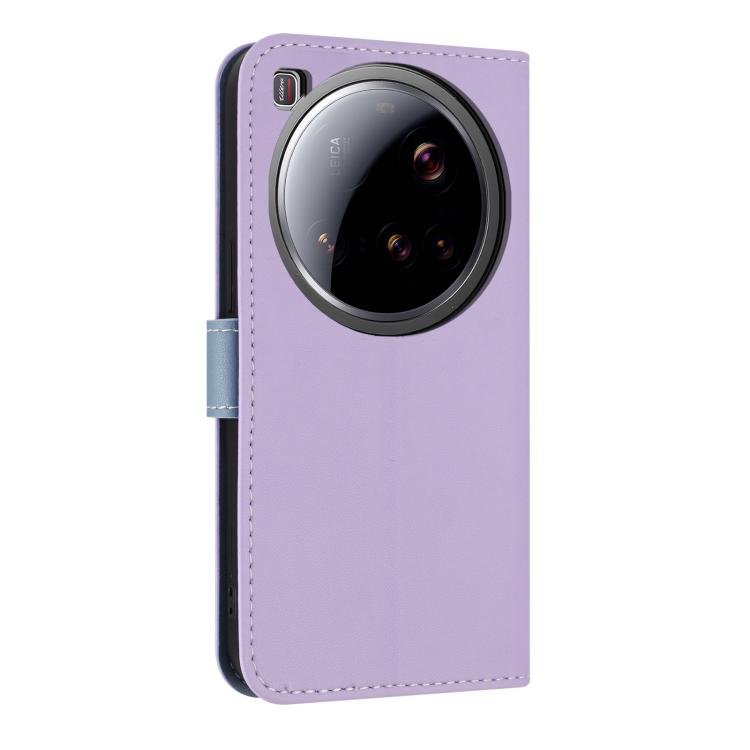 For Xiaomi 15 Ultra Metal Bow Leather Phone Case with Hand Strap