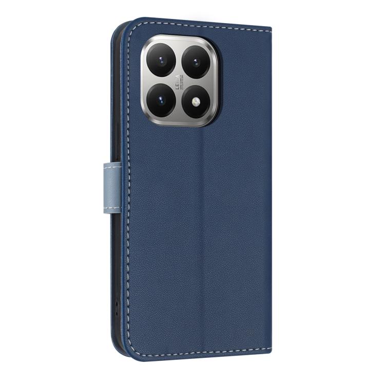 For Xiaomi 15T 5G Metal Bow Leather Phone Case with Hand Strap
