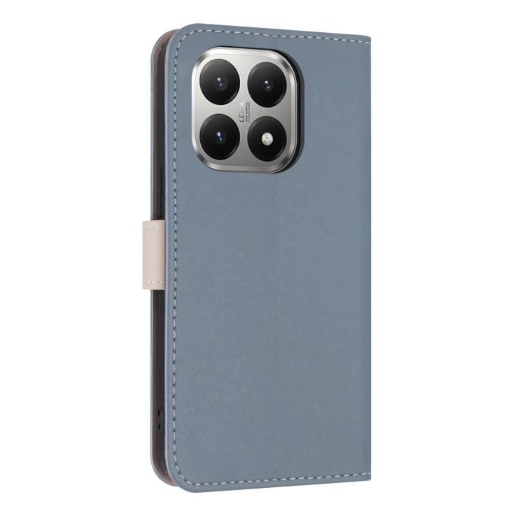 For Xiaomi 15T 5G Metal Bow Leather Phone Case with Hand Strap