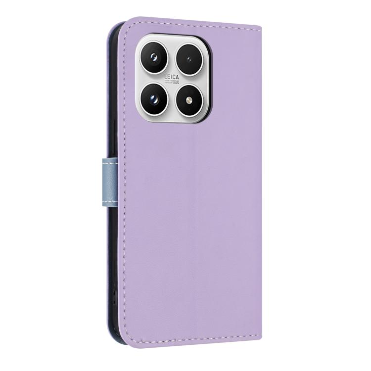 For Xiaomi 17 Metal Bow Leather Phone Case with Hand Strap