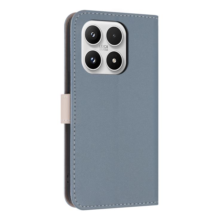 For Xiaomi 17 Metal Bow Leather Phone Case with Hand Strap