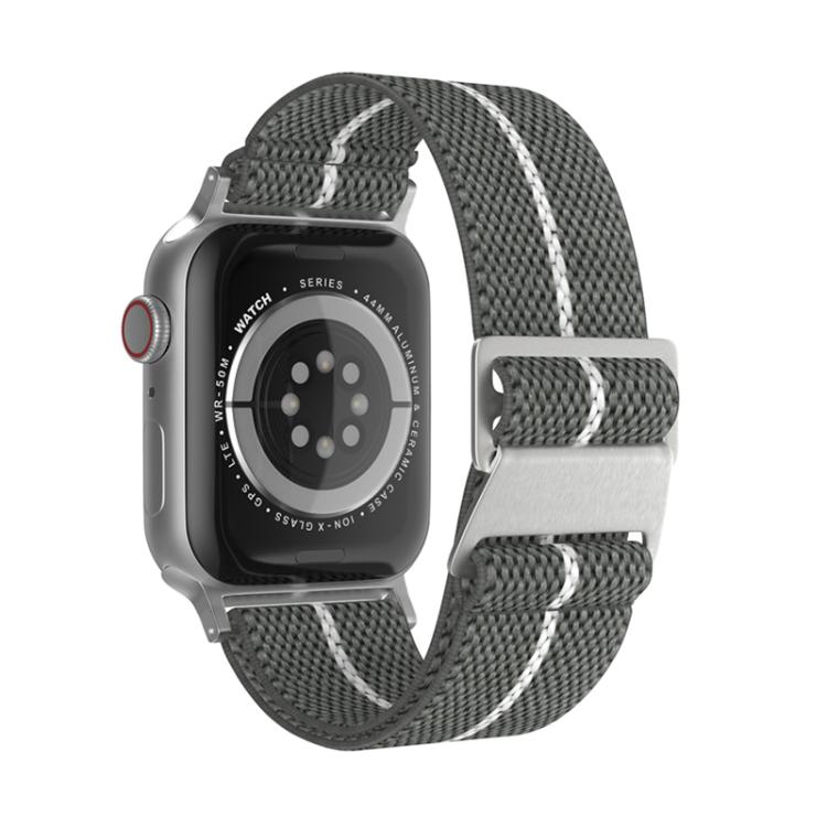 For Apple Watch 42mm / 41mm / 40mm / 38mm Dual-Color Nylon Watch Band