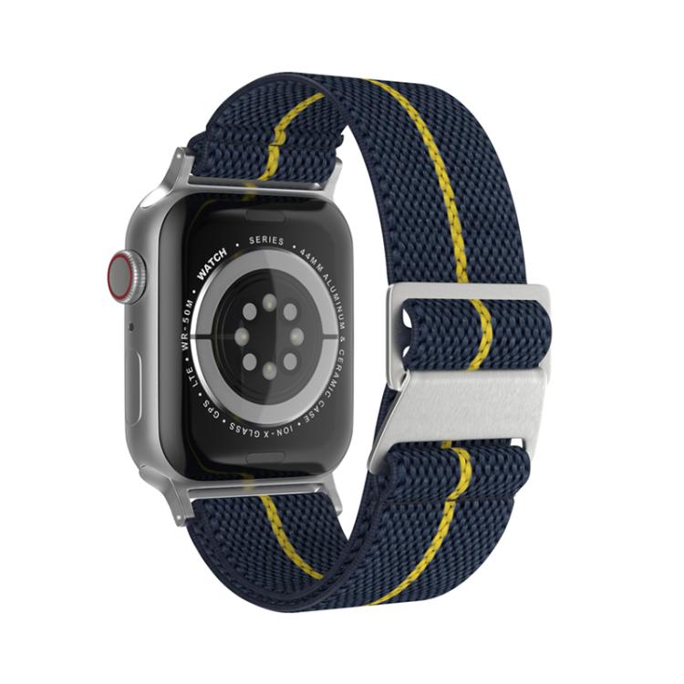 For Apple Watch 42mm / 41mm / 40mm / 38mm Dual-Color Nylon Watch Band
