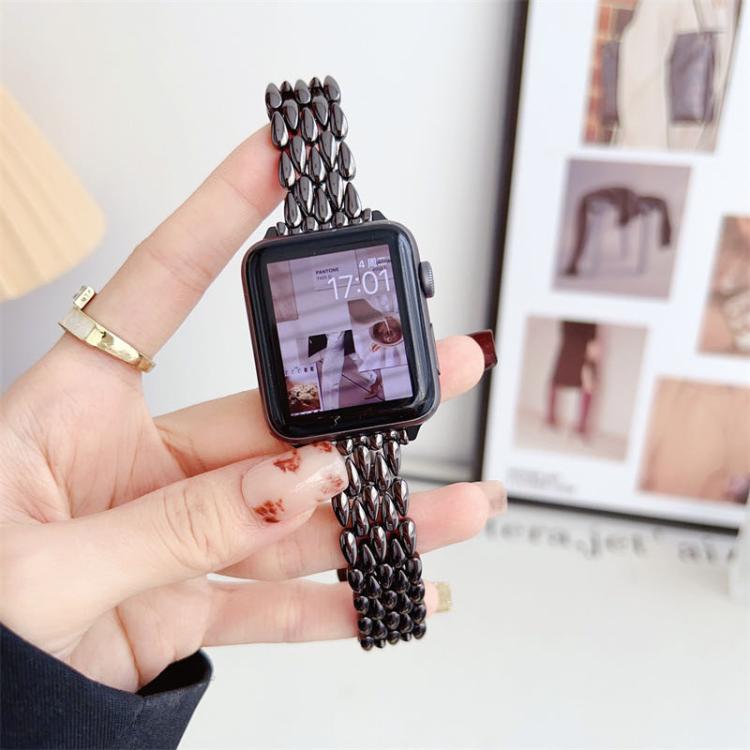 For Apple Watch 46mm / 49mm / 45mm / 44mm Water Drop Zinc Alloy Watch Band