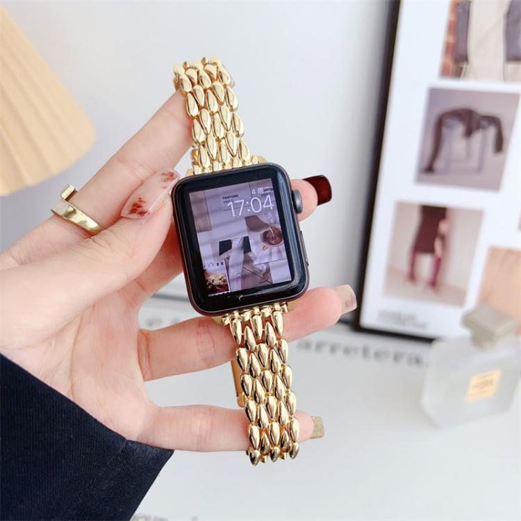 For Apple Watch 46mm / 49mm / 45mm / 44mm Water Drop Zinc Alloy Watch Band