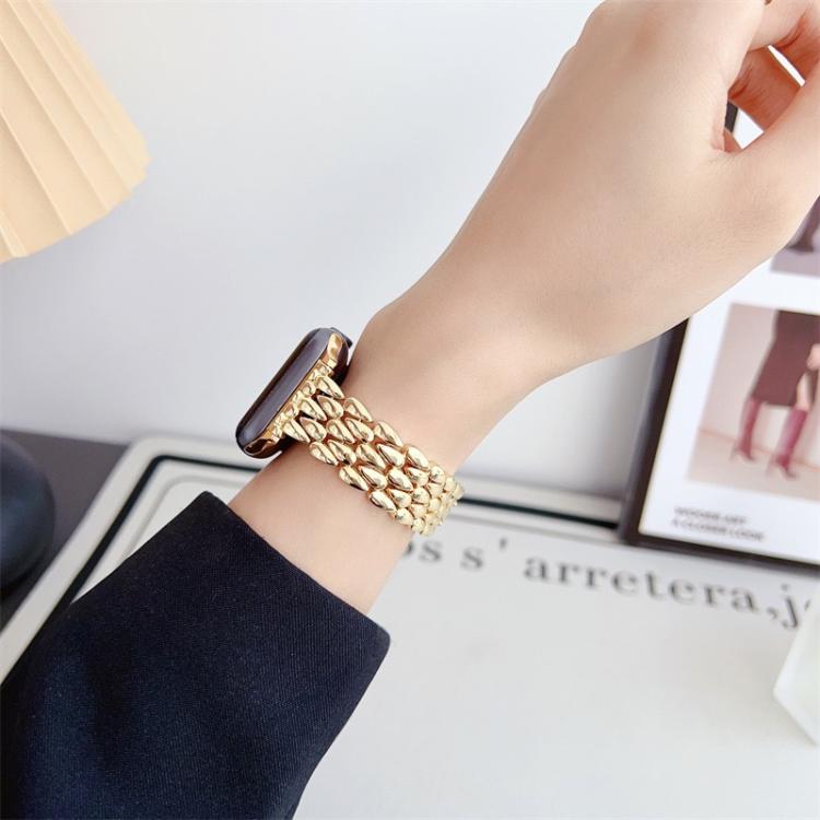 For Apple Watch 46mm / 49mm / 45mm / 44mm Water Drop Zinc Alloy Watch Band
