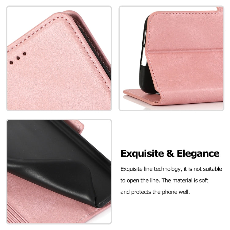 For Motorola Moto E6 Plus Retro Magnetic Closing Clasp Horizontal Flip Leather Case with Holder & Card Slots & Photo Frame & Wallet