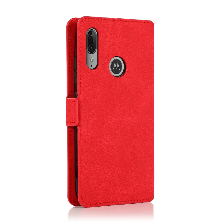 For Motorola Moto E6 Plus Retro Magnetic Closing Clasp Horizontal Flip Leather Case with Holder & Card Slots & Photo Frame & Wallet