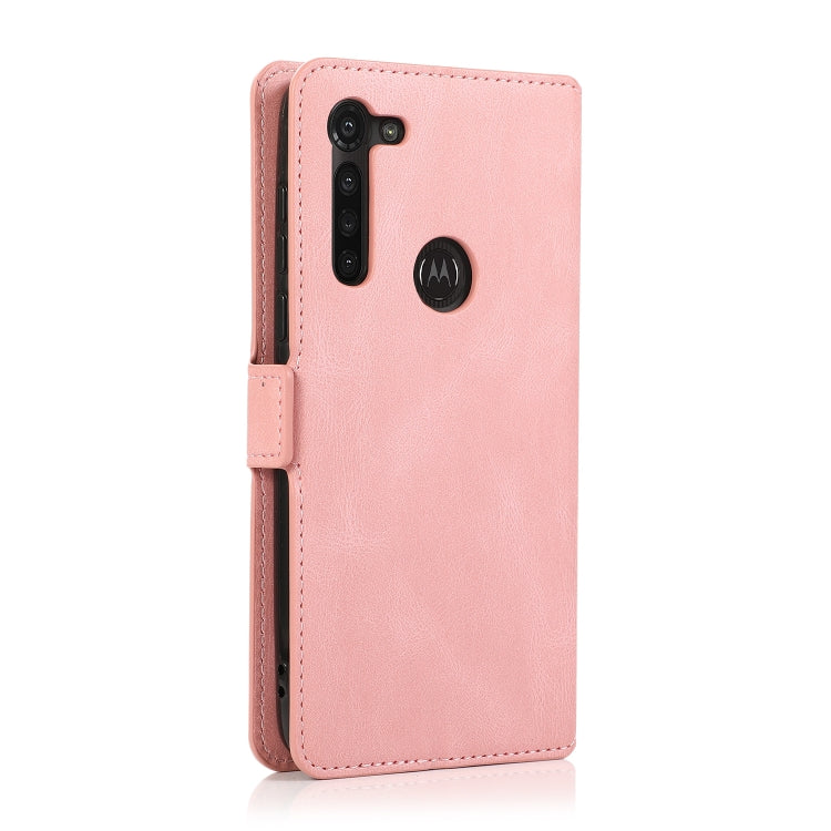 For Motorola Moto G8 Power Retro Magnetic Closing Clasp Horizontal Flip Leather Case with Holder & Card Slots & Photo Frame & Wallet
