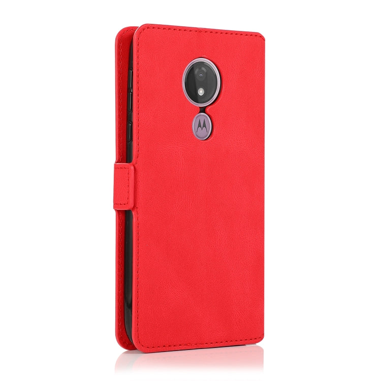 For Motorola Moto G7 Power(US Version) Retro Magnetic Closing Clasp Horizontal Flip Leather Case with Holder & Card Slots & Photo Frame & Wallet