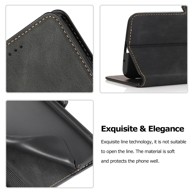 For Motorola Moto G7 Power(EU Version) Retro Magnetic Closing Clasp Horizontal Flip Leather Case with Holder & Card Slots & Photo Frame & Wallet