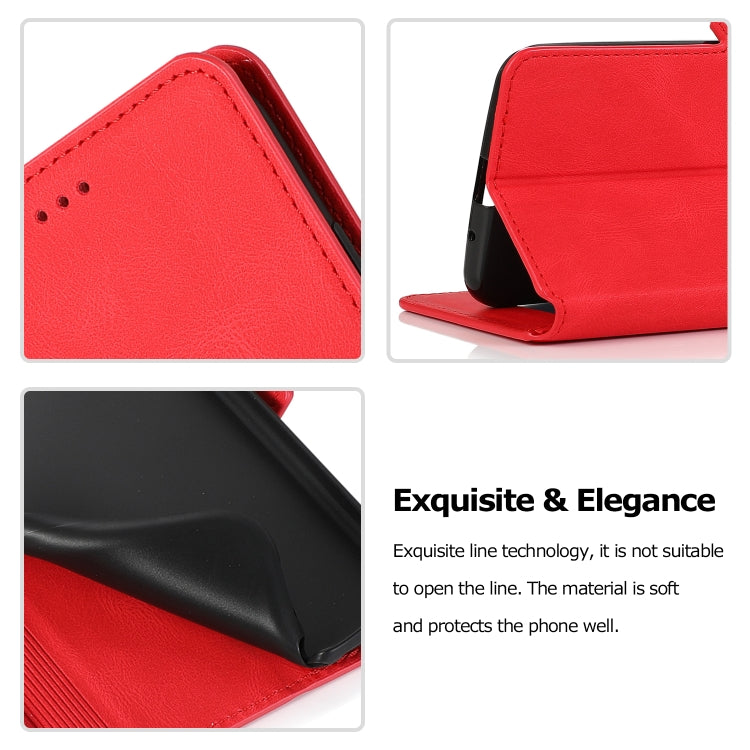 For Motorola Moto G7 Power(EU Version) Retro Magnetic Closing Clasp Horizontal Flip Leather Case with Holder & Card Slots & Photo Frame & Wallet