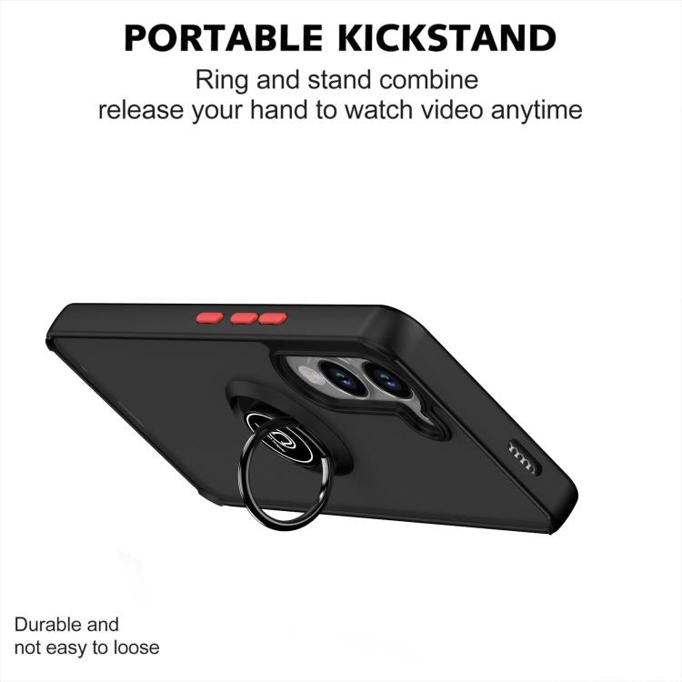 For vivo Y29s 5G Q Shadow 1 Series TPU + PC Phone Case with Ring