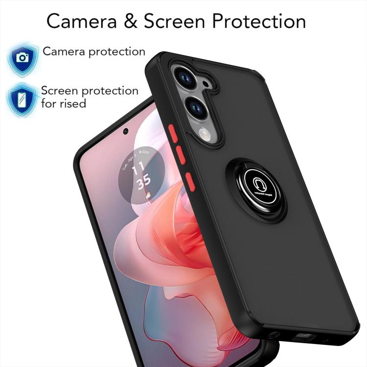 For vivo Y29s 5G Q Shadow 1 Series TPU + PC Phone Case with Ring
