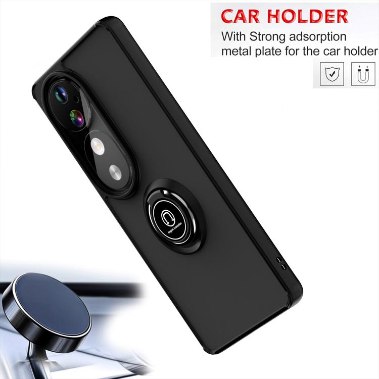 For vivo V40 Q Shadow 1 Series TPU + PC Phone Case with Ring
