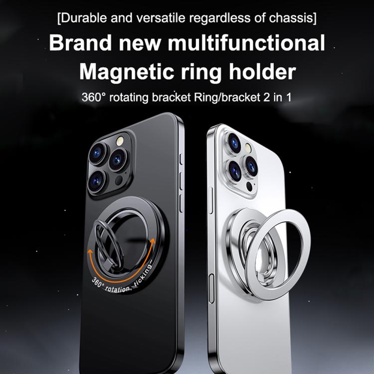 Multifunctional 360 Degree Rotating Magnetic Ring Phone Holder
