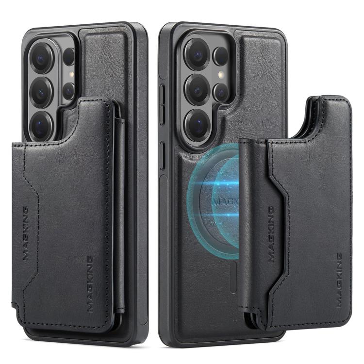 For Samsung Galaxy S26 Ultra 5G MAGKING K3 Series MagSafe RFID Card Bag Detachable Phone Case