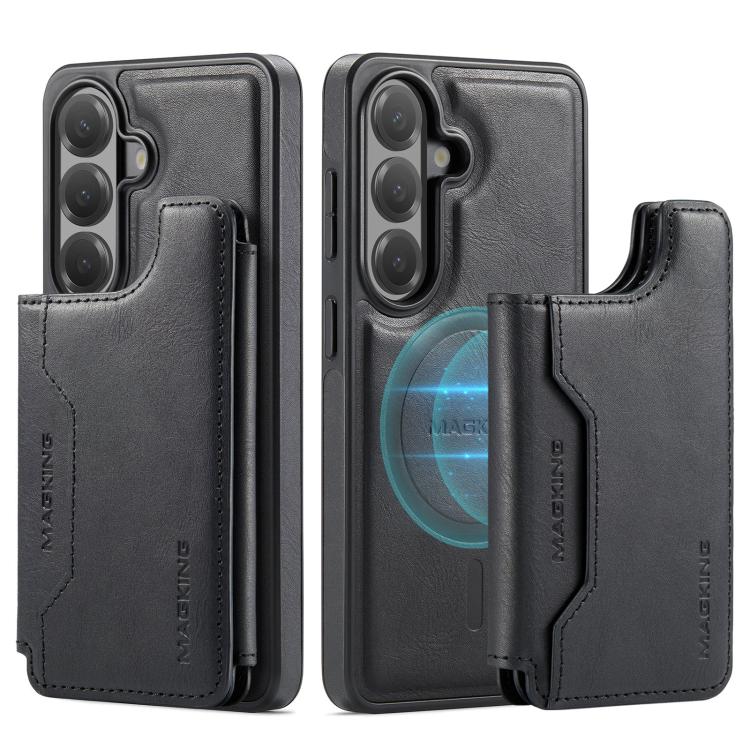 For Samsung Galaxy S26 5G MAGKING K3 Series MagSafe RFID Card Bag Detachable Phone Case