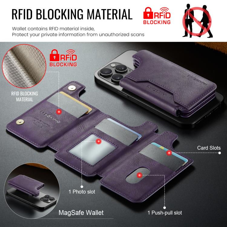MAGKING K3 Series MagSafe RFID Card Bag