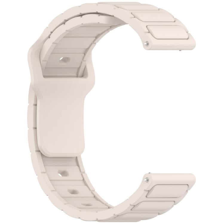 18mm I-Shaped Solid Color Silicone Watch Band